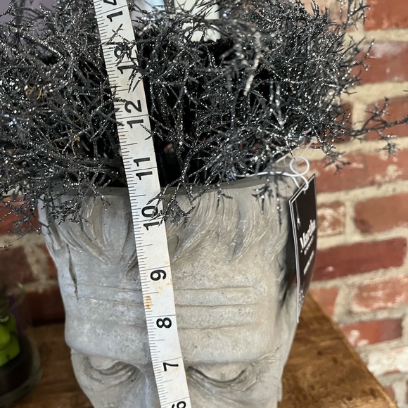 Martha Stewart Frankenstein head decoration new with tags perfect for Halloween - Picture 8 of 9